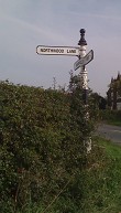 Northwood Lane signpost